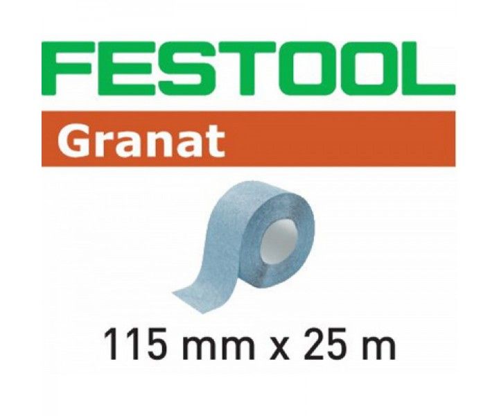 Фото Шлифовальный материал Festool Granat P320, рулон 25 м 115x25m P320 GR в интернет-магазине ToolHaus.ru